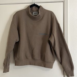 Essentials Fear of God mock neck long sleeve sweatshirt